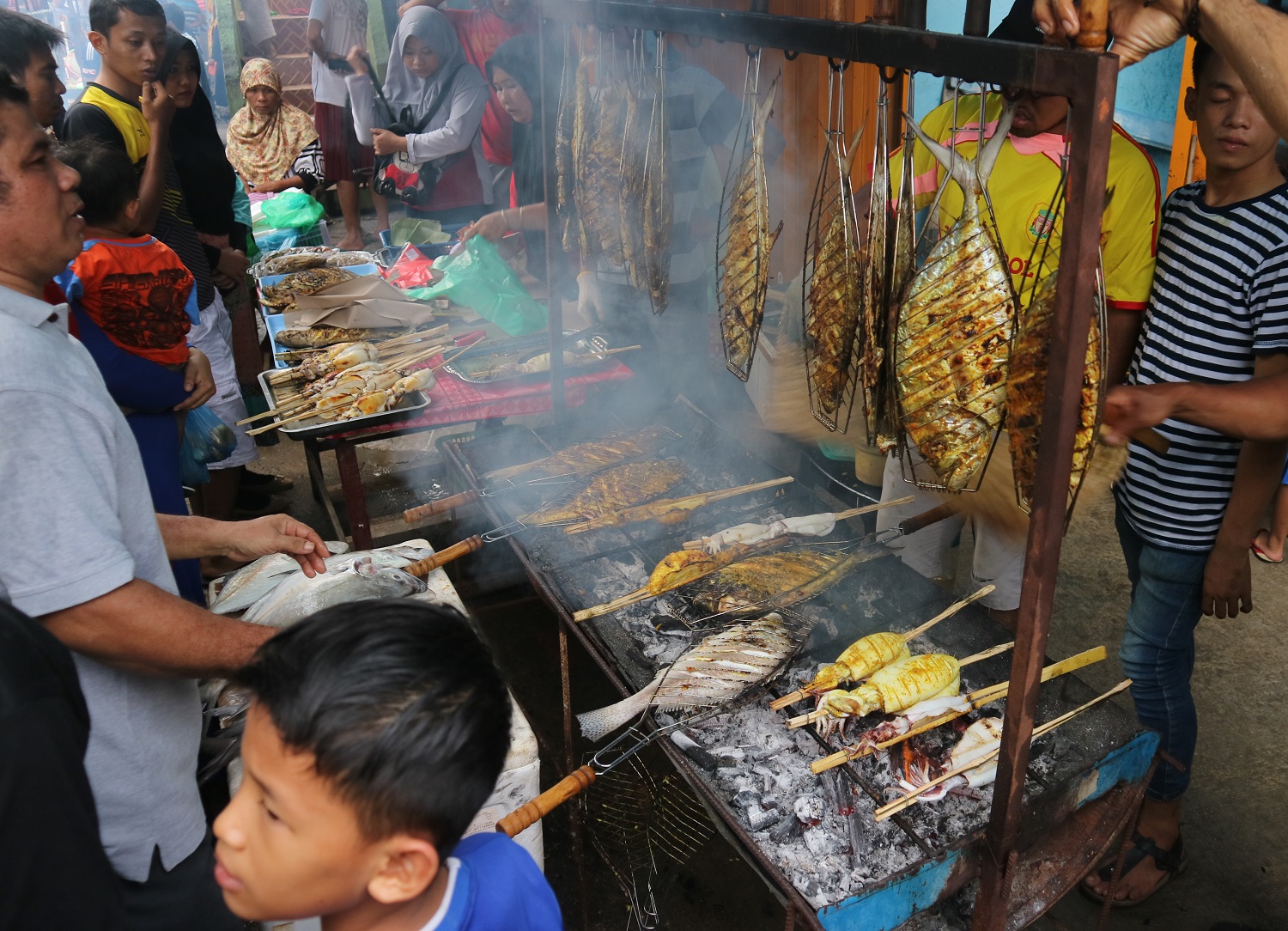 Berburu Olahan Laut di Pasar Ramadan Tanjung Uma, Batam
